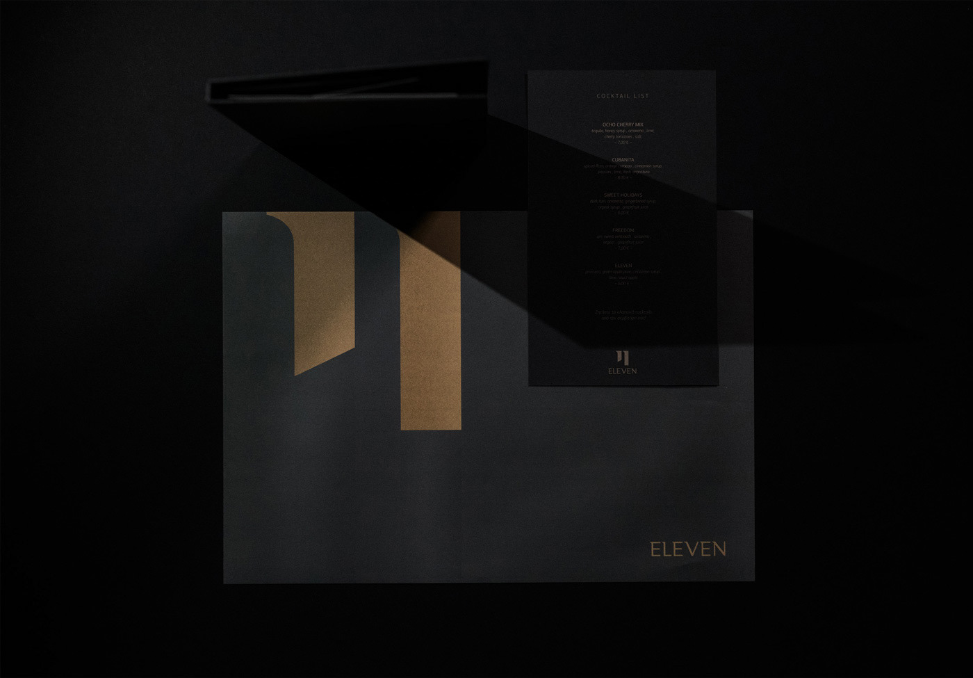 eleven cafe λογότυπο για καφετέρια