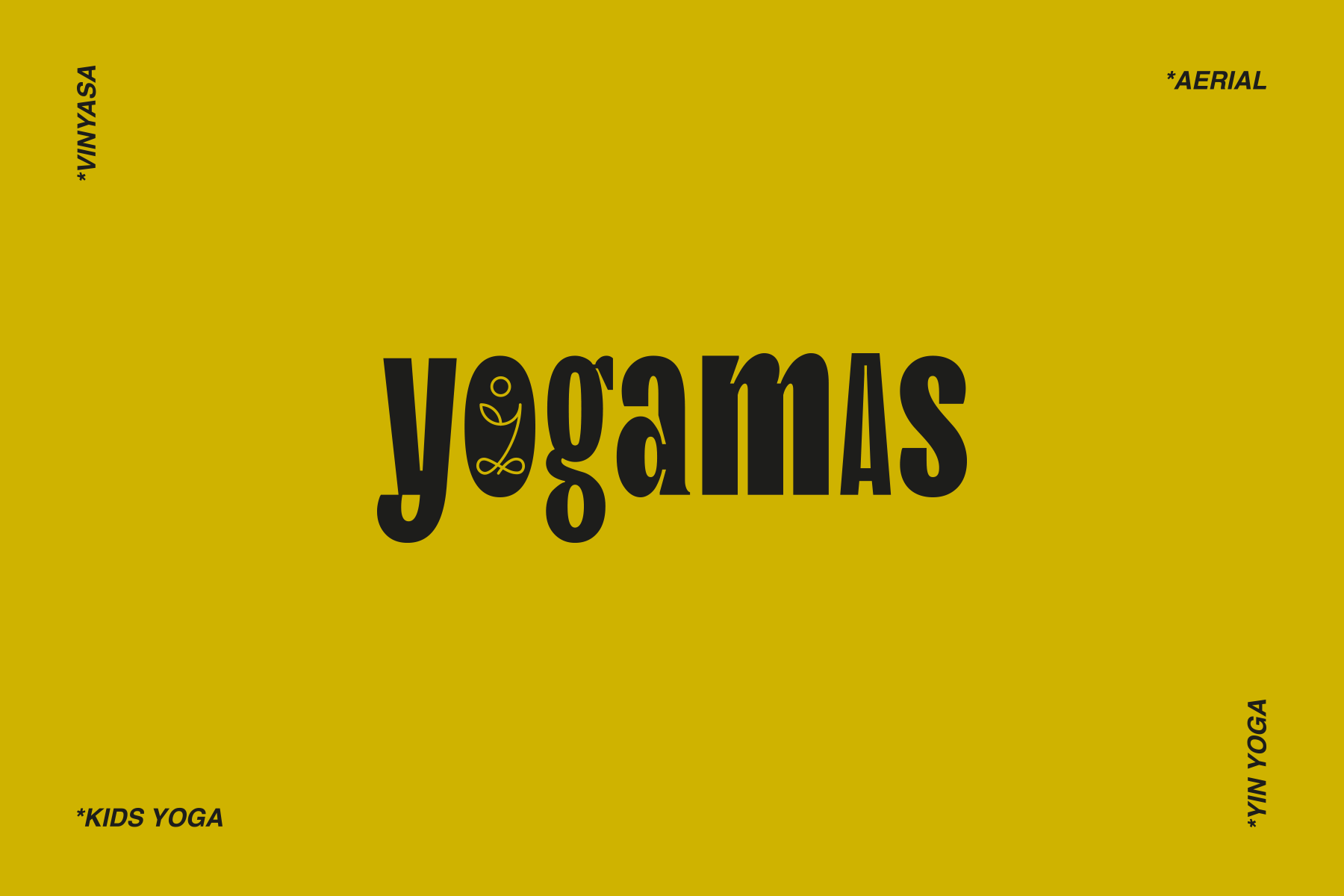 λογότυπο για yoga studio